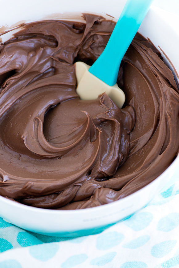 Malted Chocolate Frosting via Sweetapolita