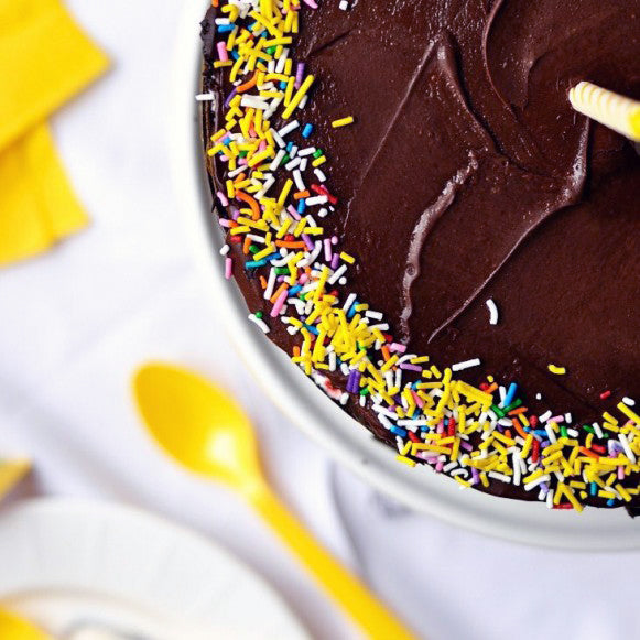 Chocolate Banana Ice Cream Cake via Sweetapolita