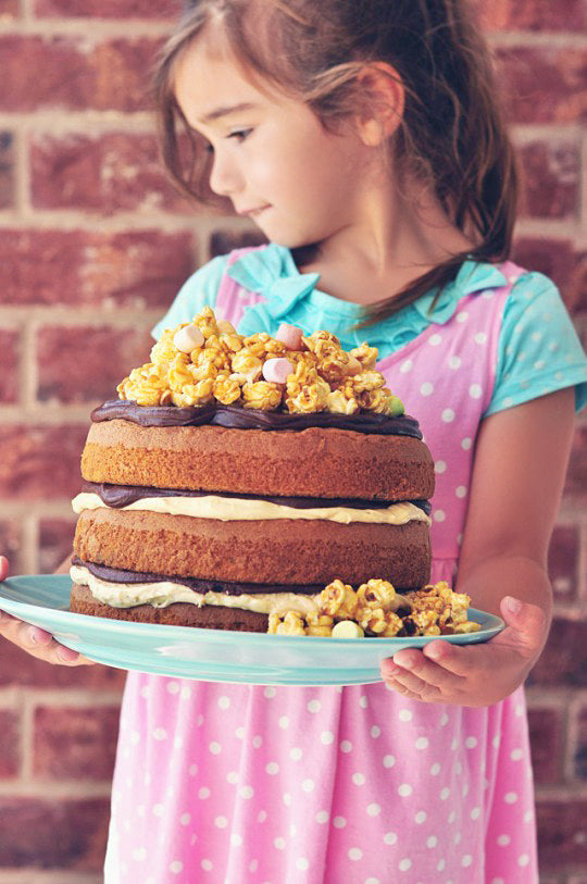 Peanut Butter Layer Cake via Sweetapolita