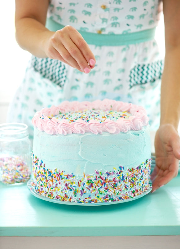 Birthday Party Ice Cream Cake via Sweetapolita