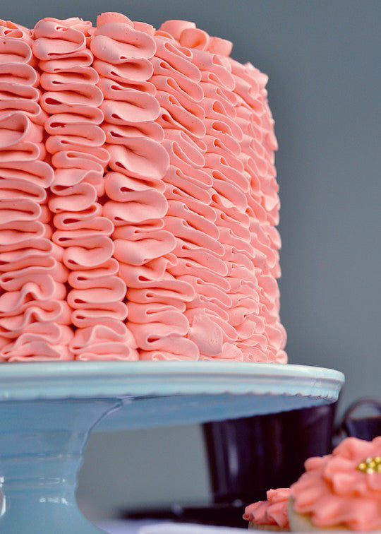 Ruffle Cake via Sweetapolita