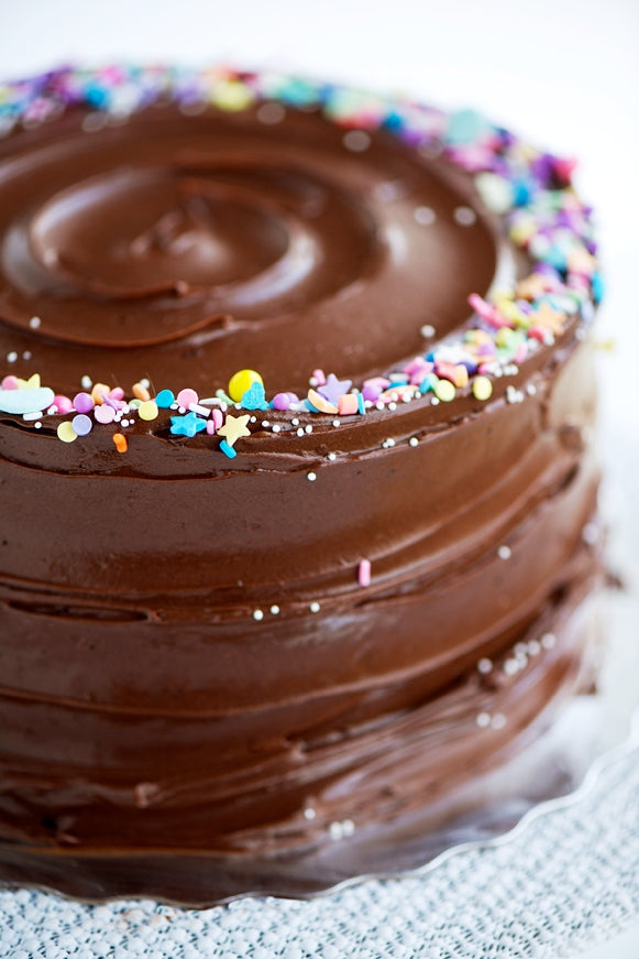 Double Chocolate Party Cake via Sweetapolita