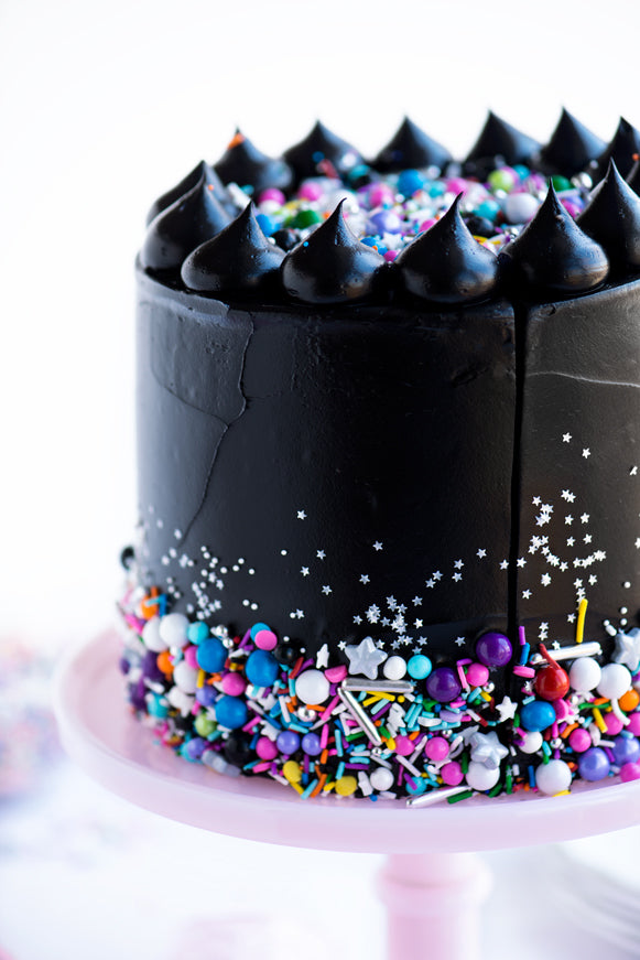 black-glitter-cake-3