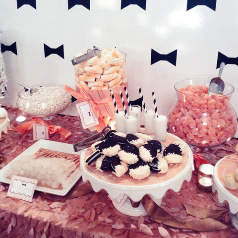 Southern Weddings V8 Launch Party Chic Sweets Dessert Table Jane Summers Blog See Jane