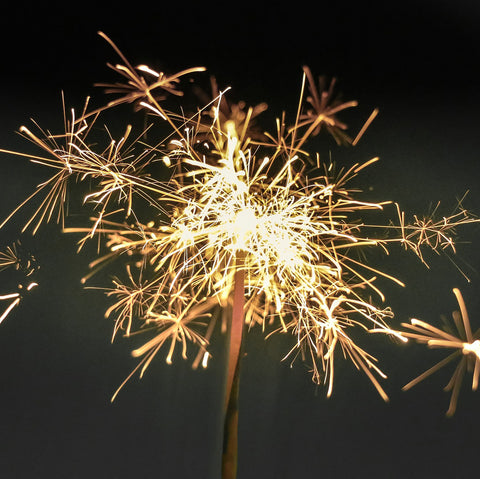 Sparkler for wedding reception and newlywed couple send off via Jane Summers See Jane Blog
