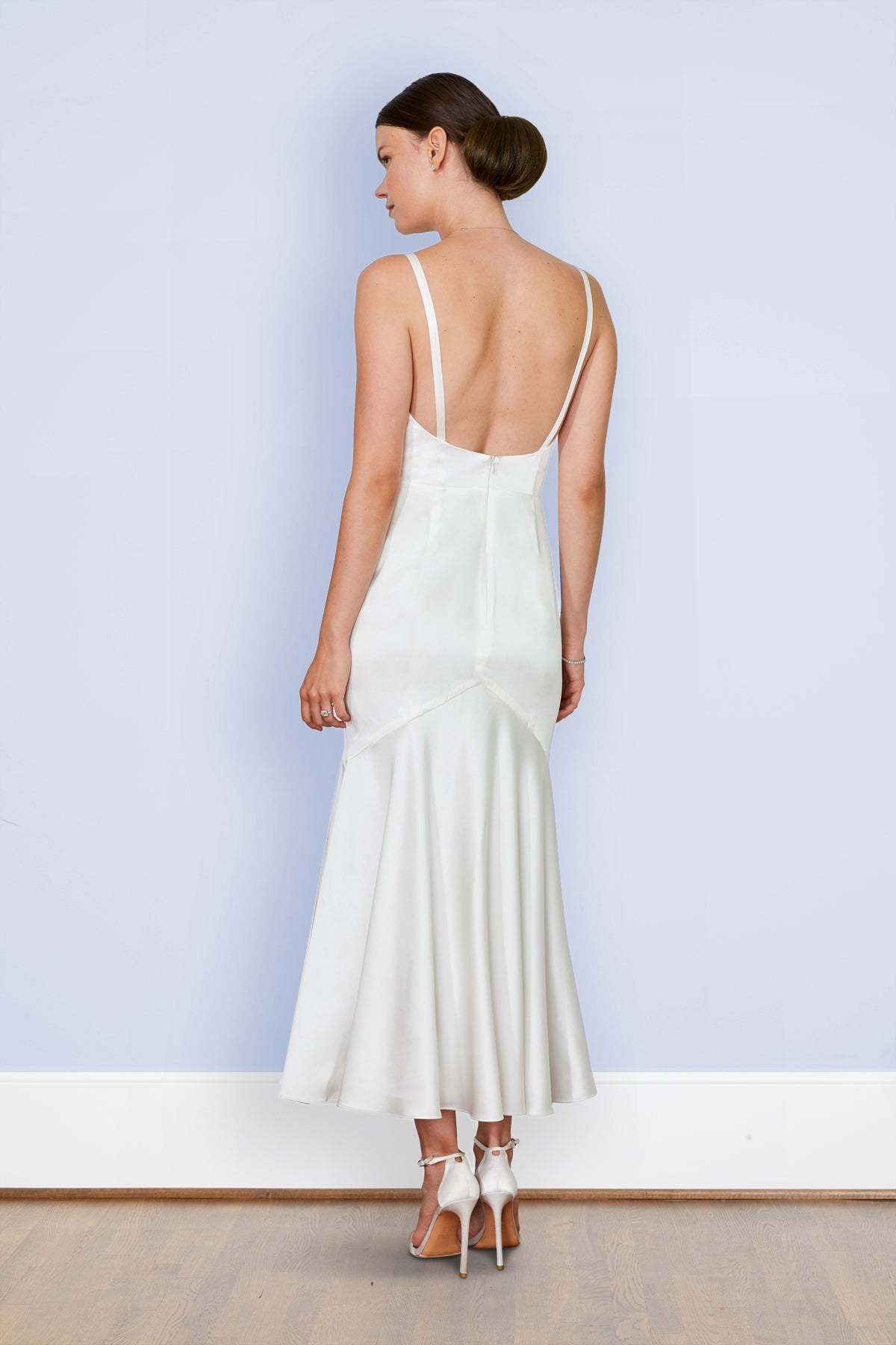 tea length bridal slip