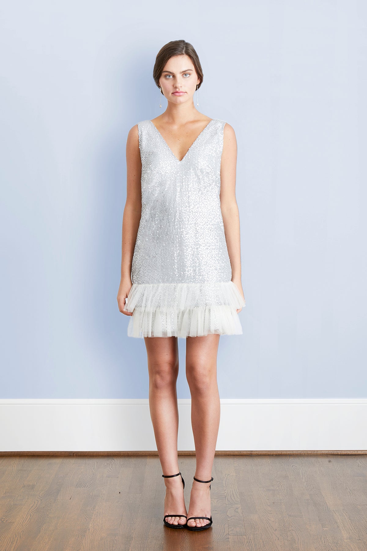 tulle shift dress