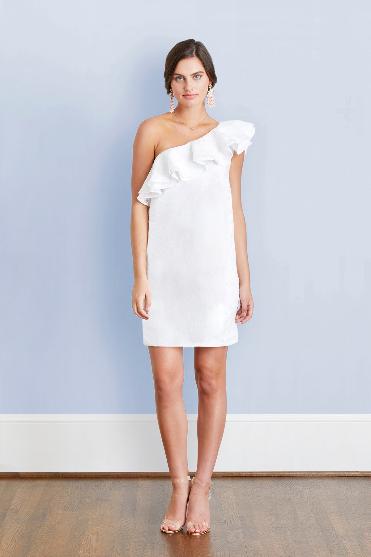 little white dress for wedding reception