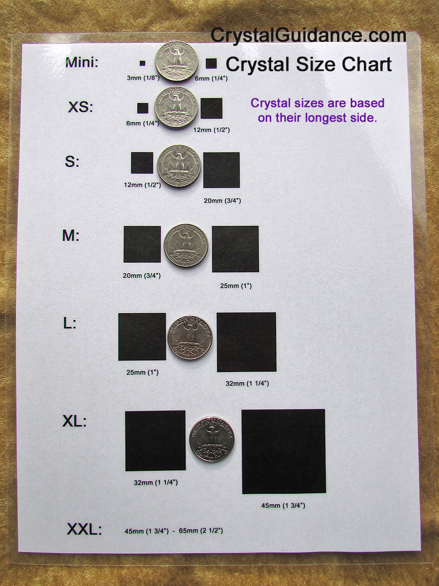 20 Mm Size Chart