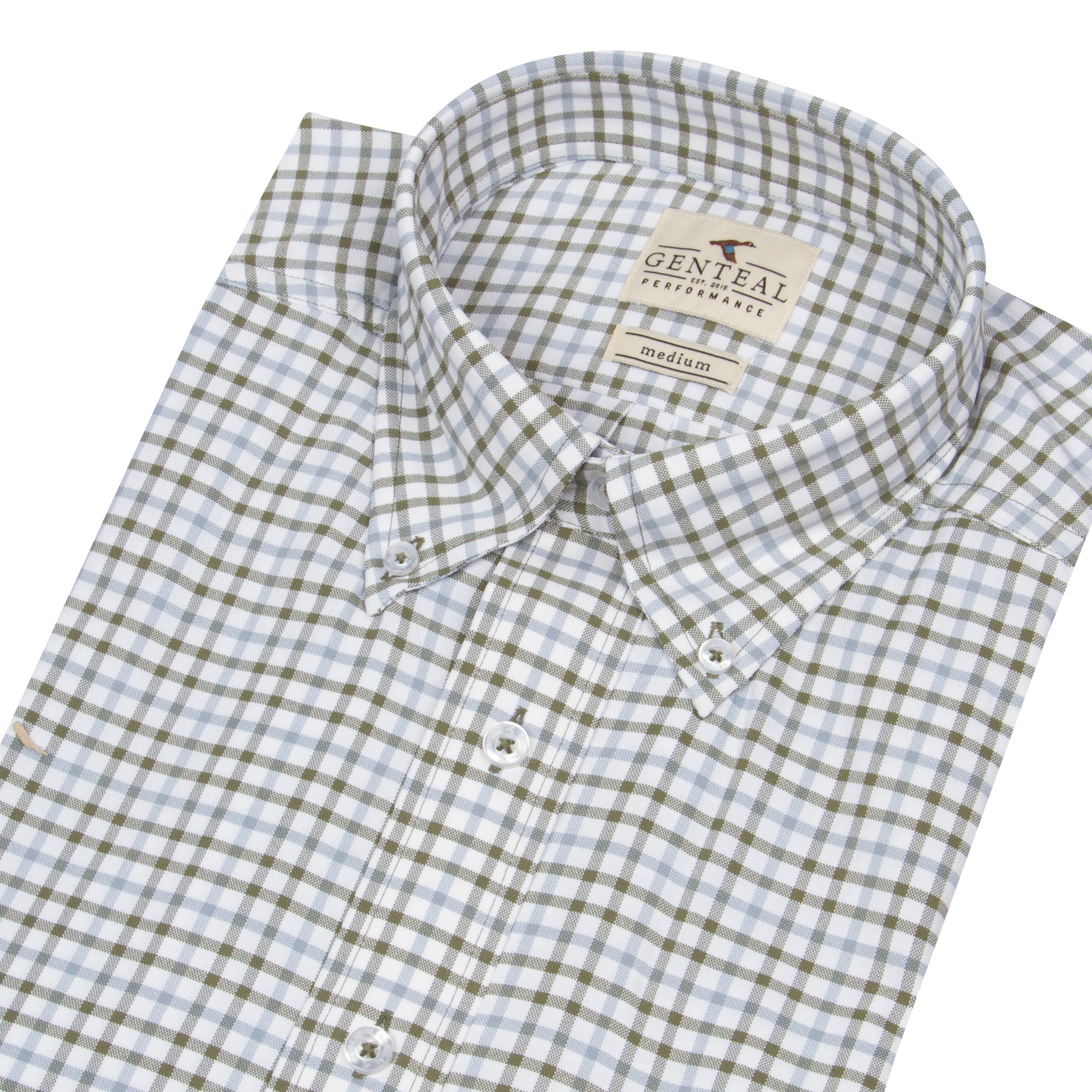 Juniper Yellowstone Check Performance Sport Shirt