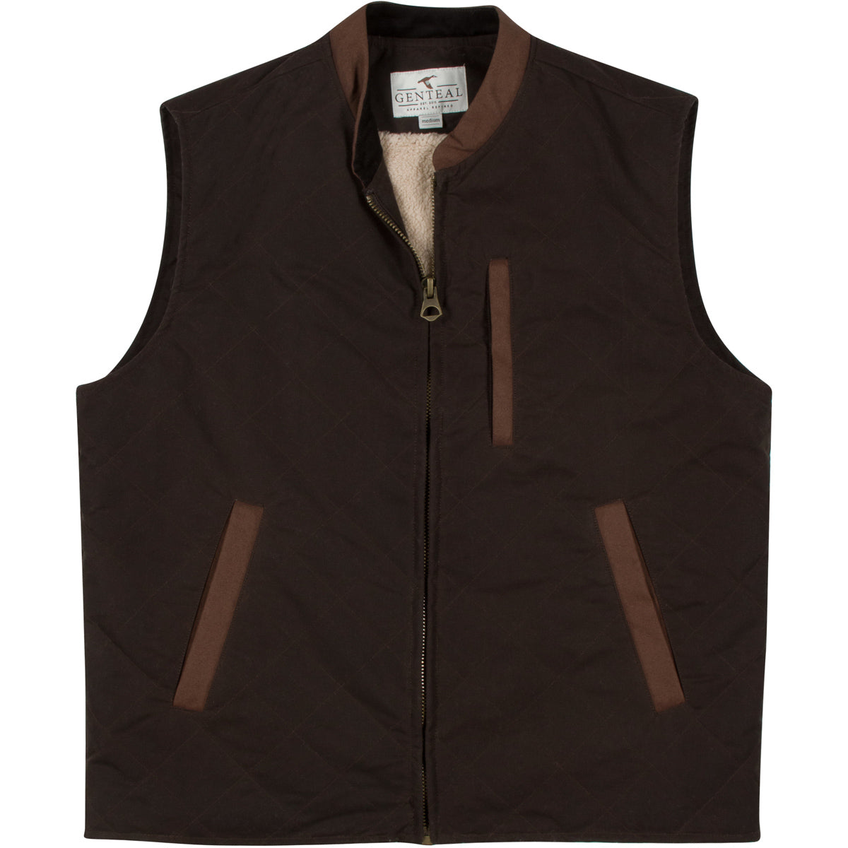 waxed cotton vests