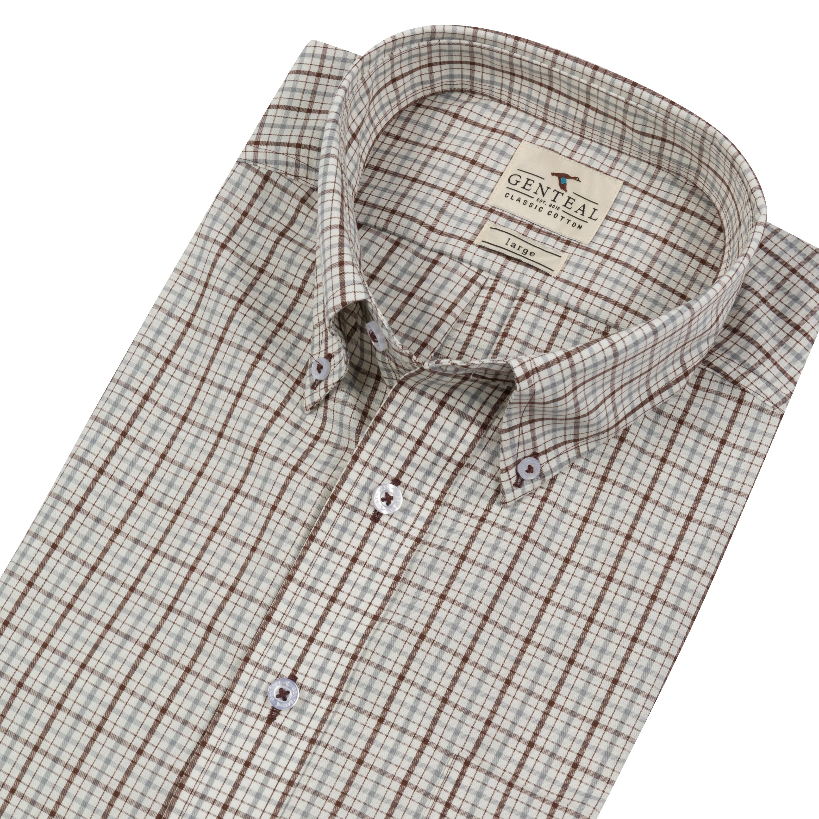 Fossil Lewiston Plaid Sport Shirt