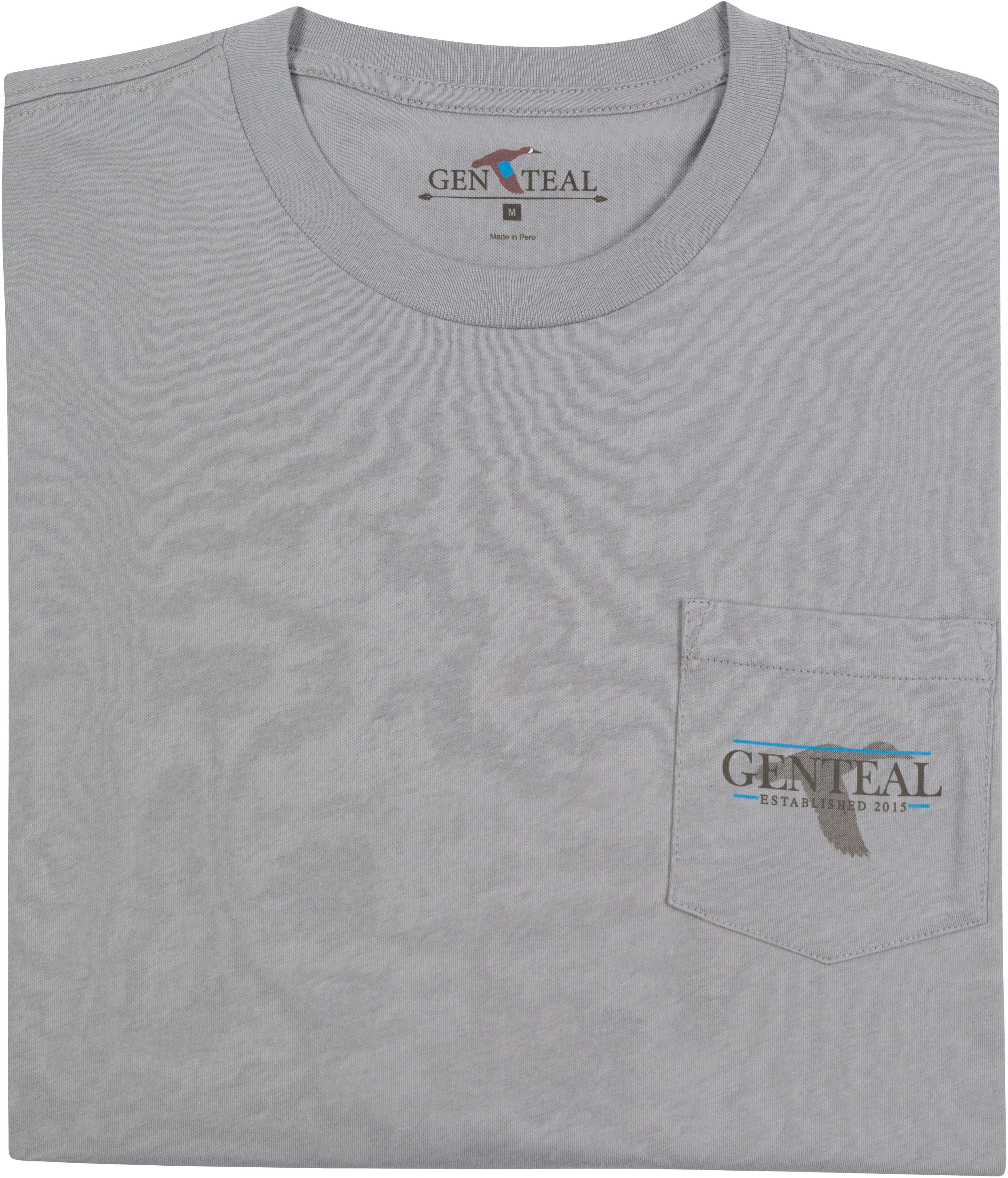 Charcoal Long Sleeve Logo T-Shirt