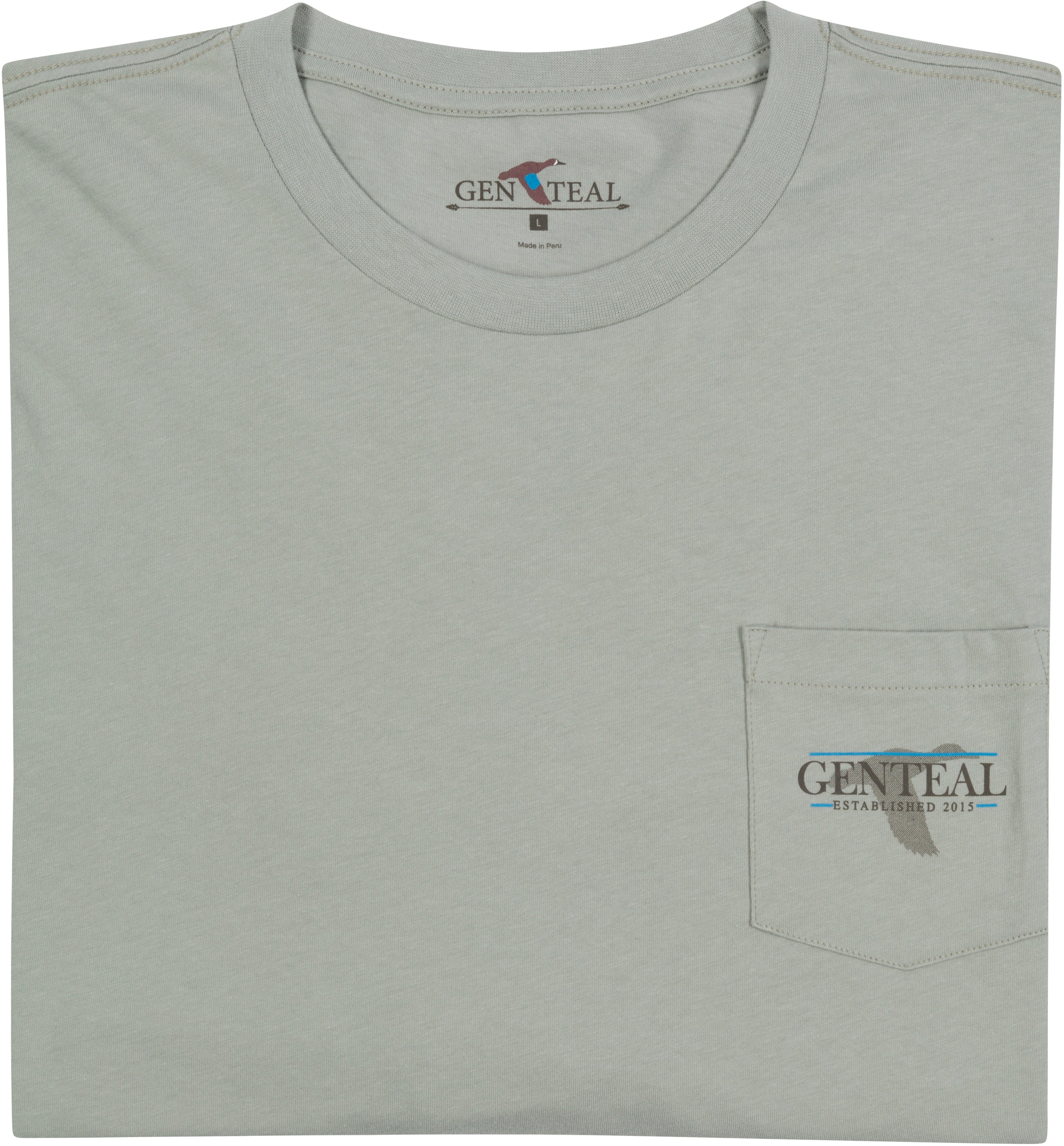 Grey Long Sleeve Logo T-Shirt
