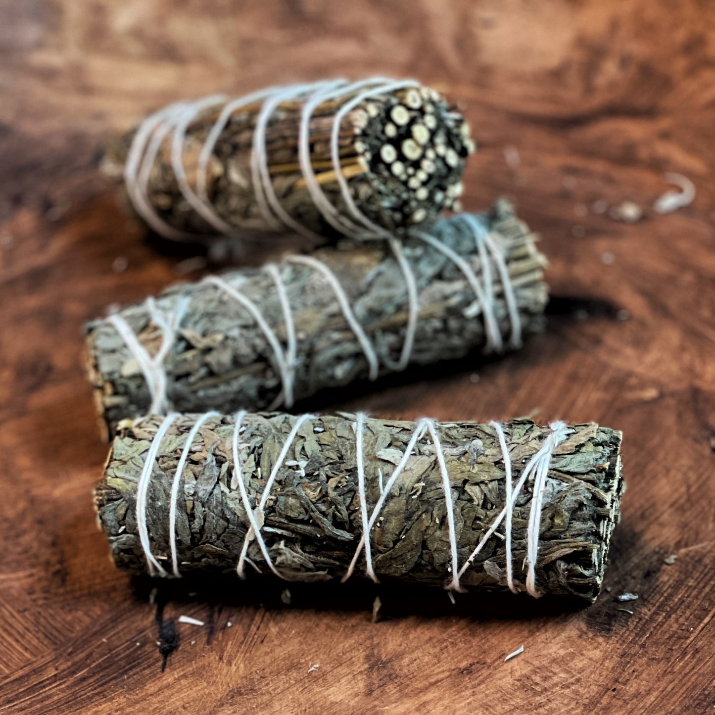 Sweetgrass with White Sage Bundles – Rebecca Graves Pottery