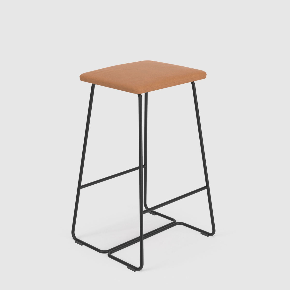 Sled Base Bar Stool - Medium - No Back