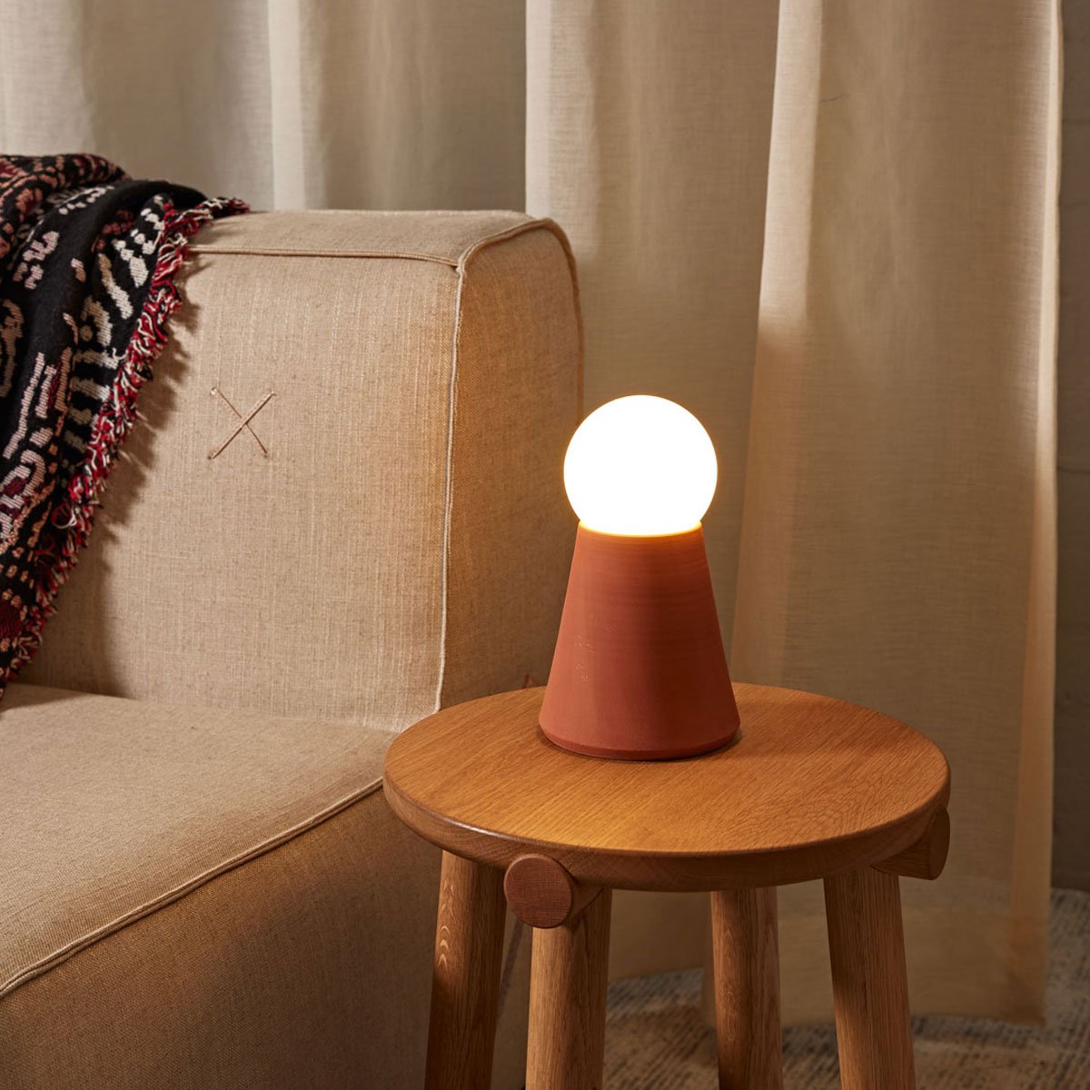 Table Lamp - Terracotta