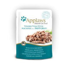 Applaws Pouch Jelly Tuna & Mackerel 16 x 70g - Pet Products R Us
