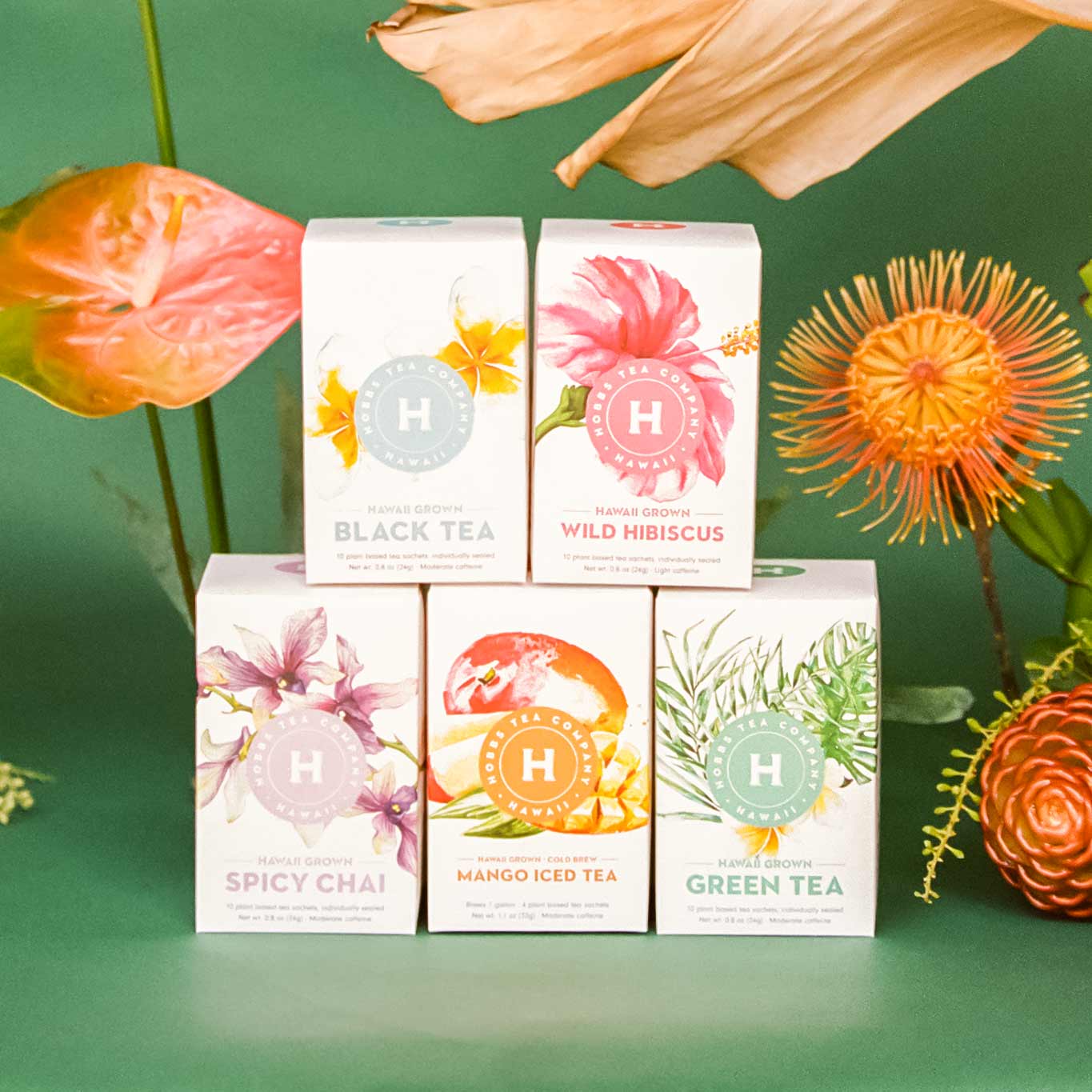 Hobbs Tea - Tropical Paradise Tea 2 Pack Gift Set - EXCLUSIVE