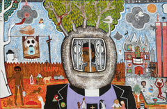 Example Artwork of Aboriginal Artist Trevor Nickolls