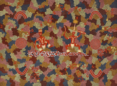Example Artwork of Aboriginal Artist Clifford Possum Tjapaltjarri