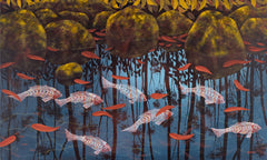 Example Artwork of Aboriginal Artist Lin Onus