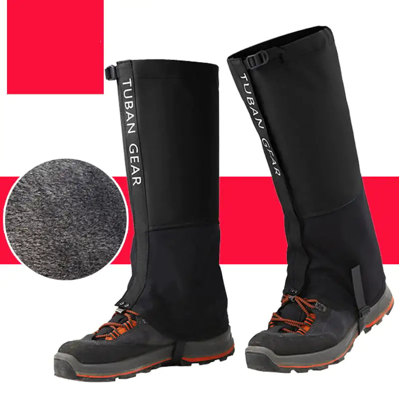 Snow Cover Gaiters - Wearing Demonstration
