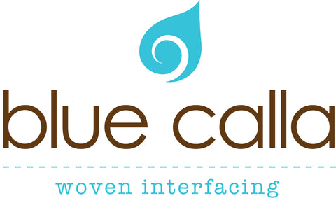 Blue Calla Woven Interfacing
