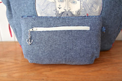 Tutorial: Adding card slots and a zippered pocket to your Morning Glor ...