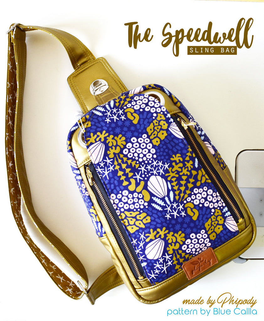 The Speedwell Sling Bag - PDF Sewing Pattern – Blue Calla Patterns