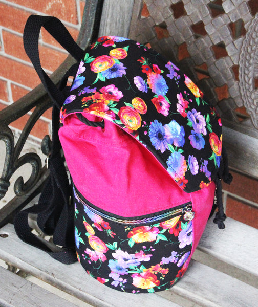 Bee Balm Waxed Canvas Backpack - PDF sewing pattern – Blue Calla Patterns