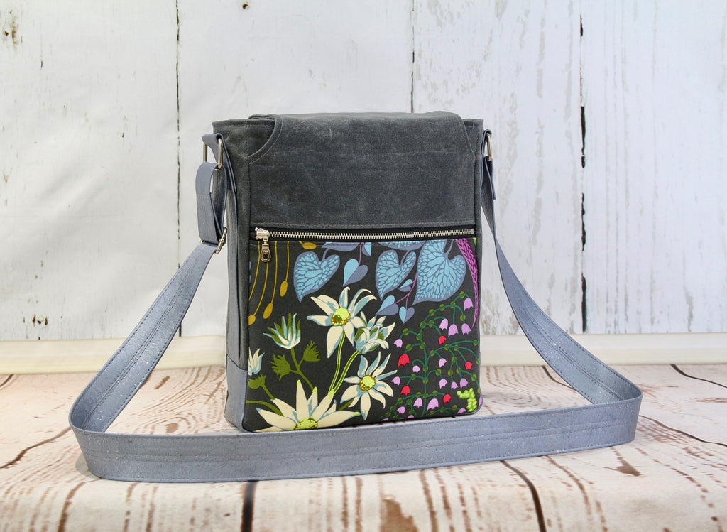 The Coneflower Cross Body bag - PDF Sewing pattern – Blue Calla Patterns