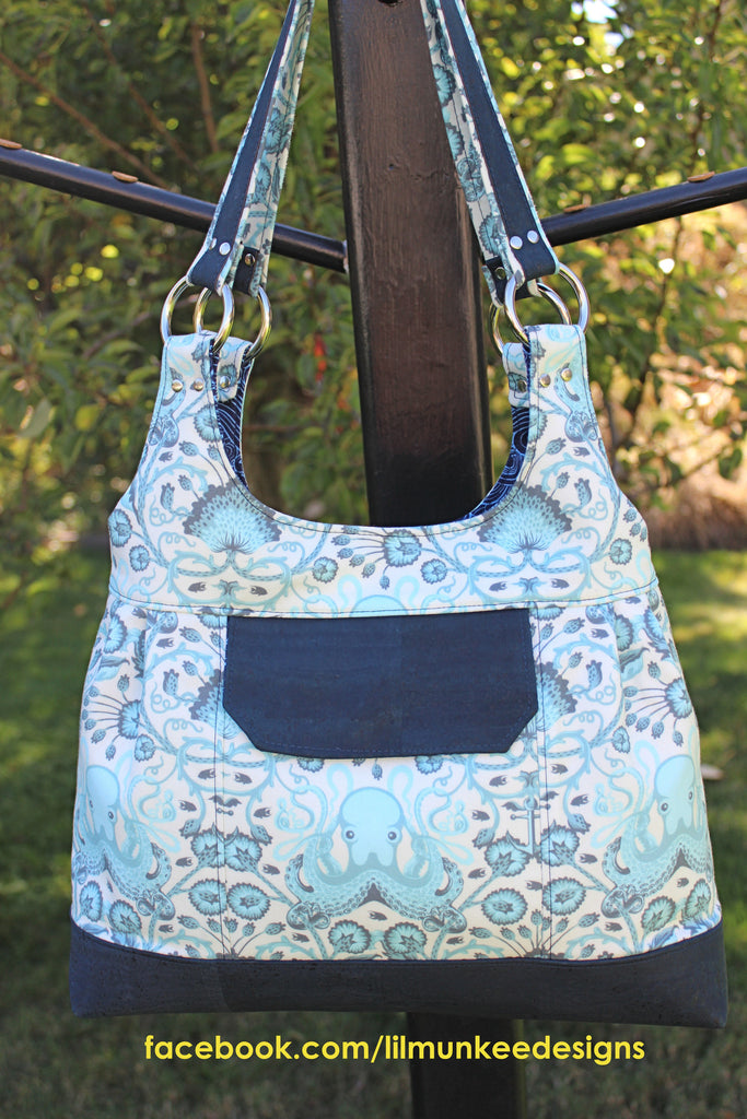 blue calla bags