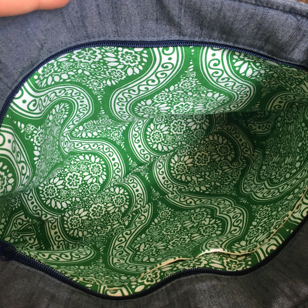 The Zinnia Zippered Panel Bag - PDF Sewing Pattern – Blue Calla Patterns