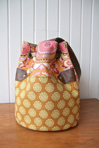 The Dahlia Drawstring Bucket Bag - PDF Sewing Pattern – Blue Calla Patterns