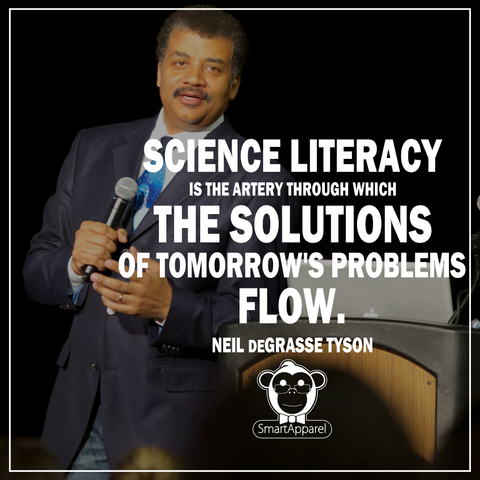 Neil Tyson science literacy quote