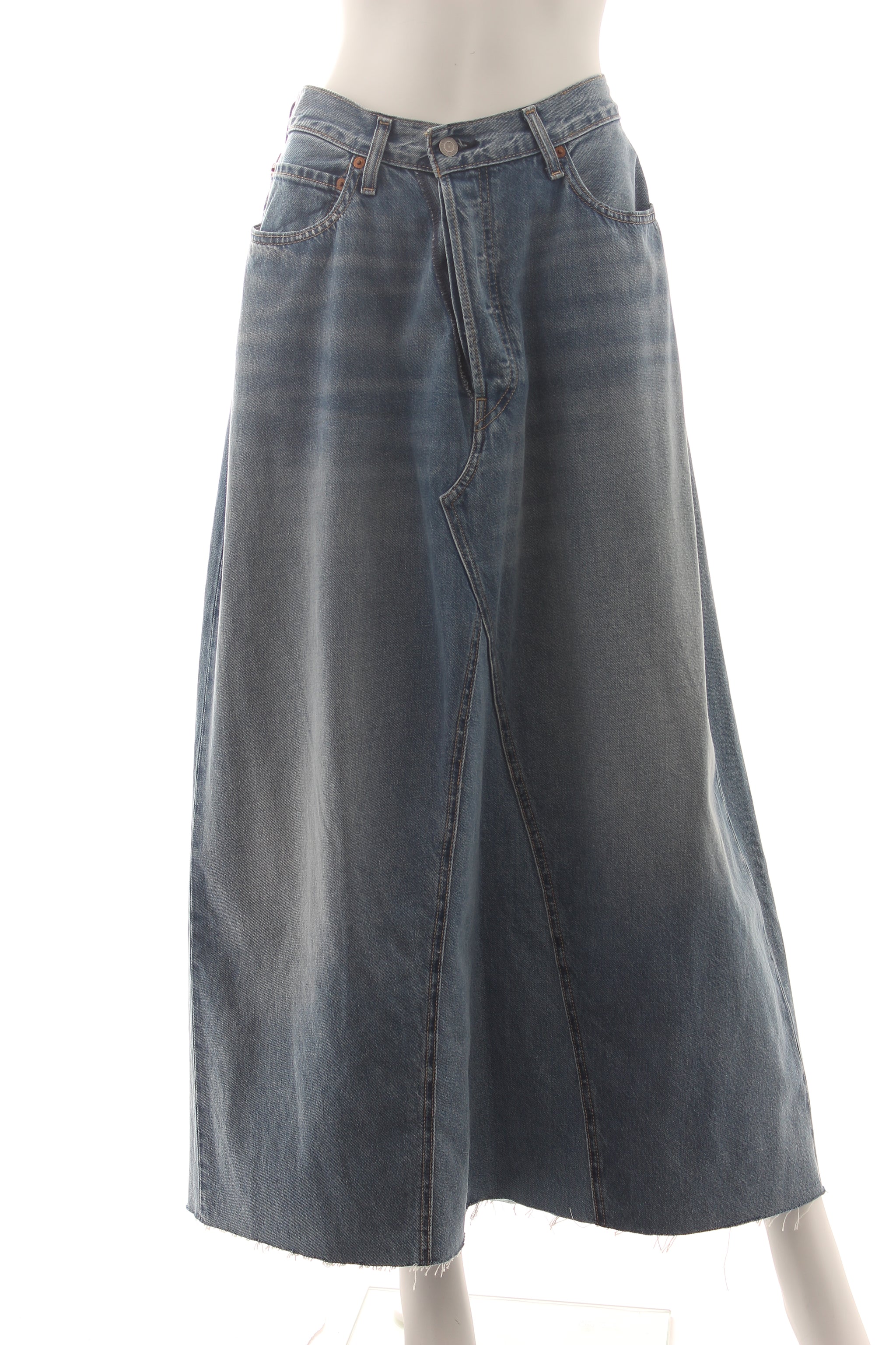 Ganni x Levi's Deconstructed Denim Skirt - Closet Upgrade