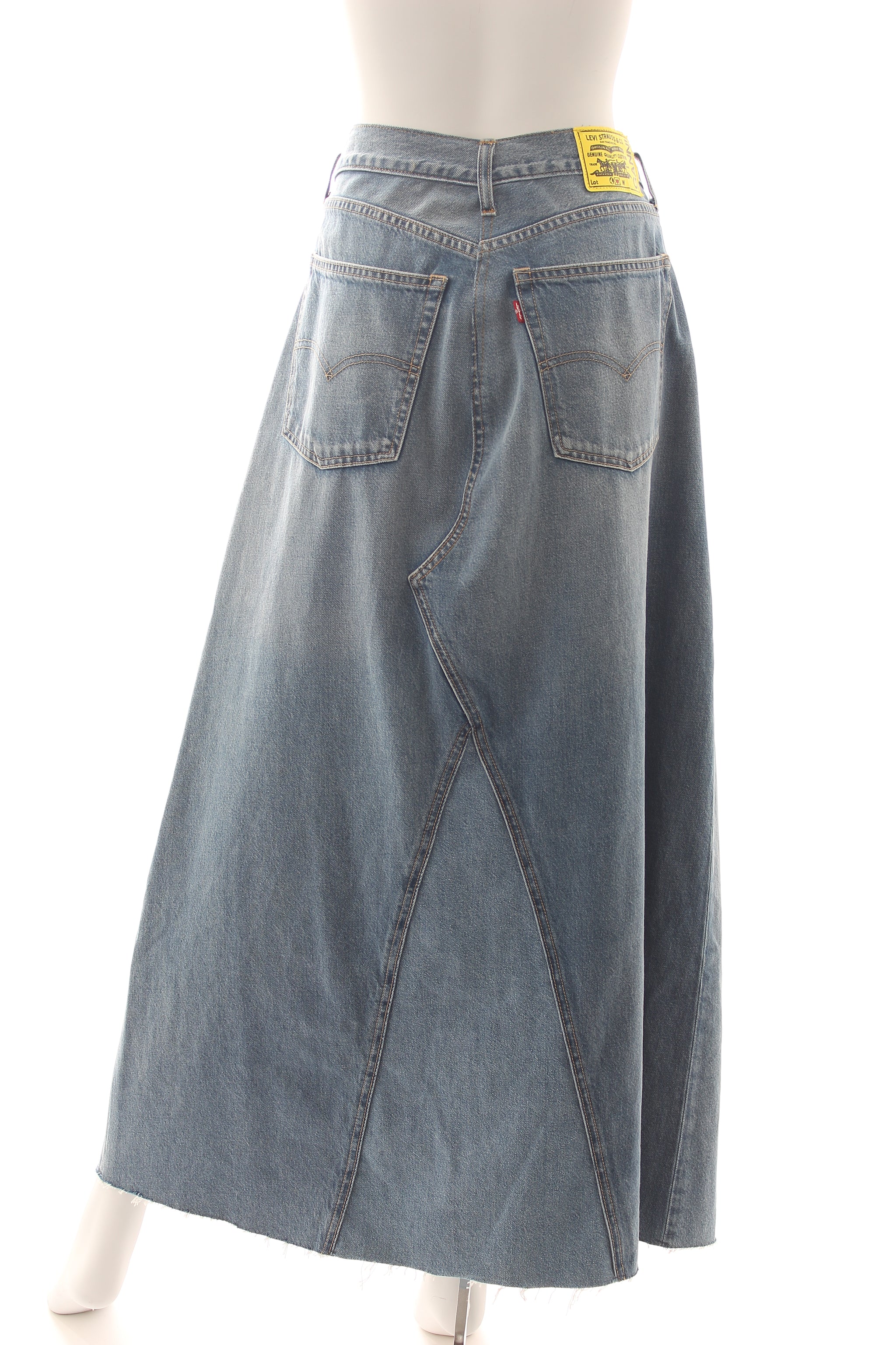 Ganni x Levi's Deconstructed Denim Skirt - Closet Upgrade