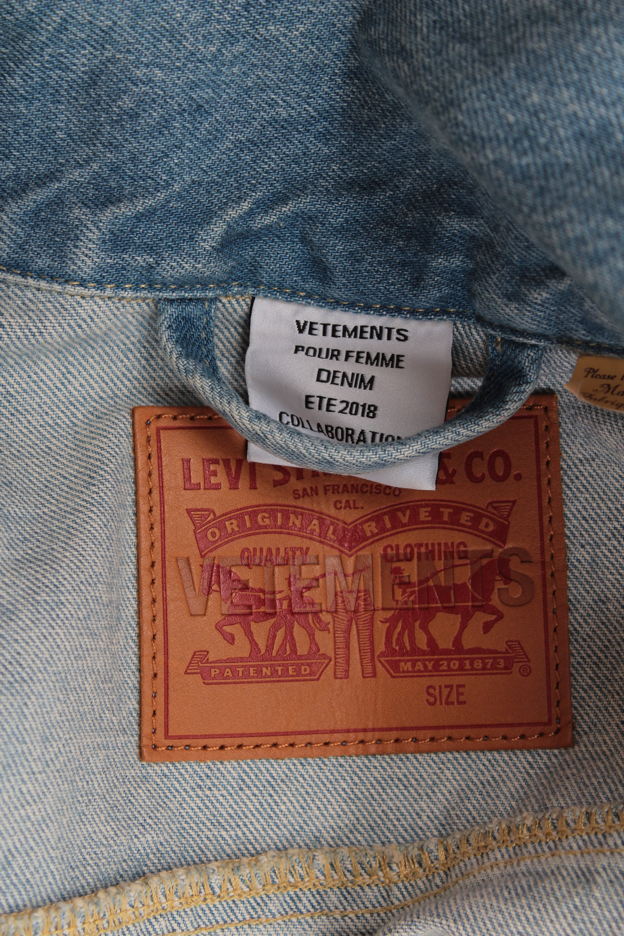 Vetements x Levi's Re-Worked Denim Jacket - Closet Upgrade