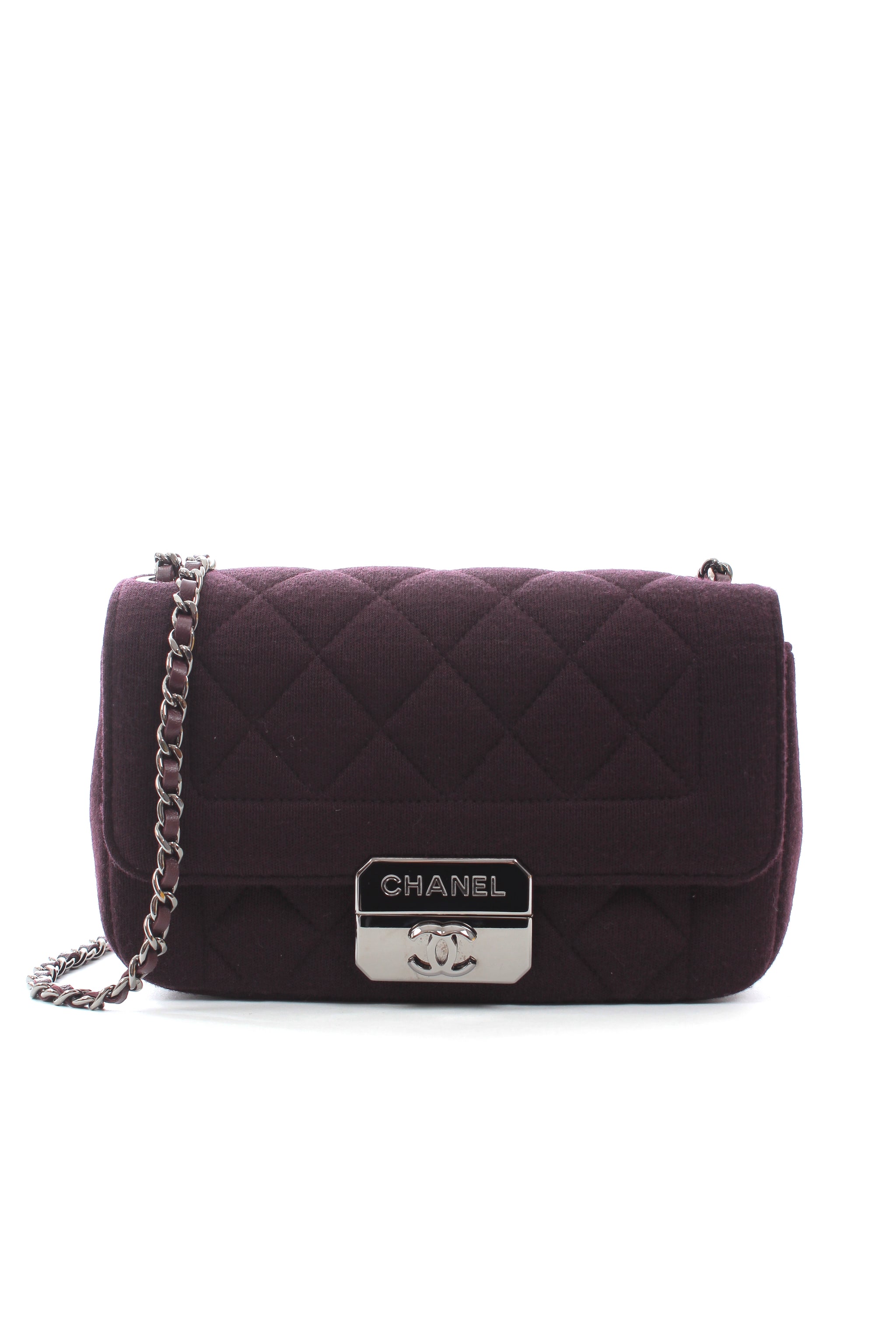 Timeless Chanel Pearl bag,limited Black Silk ref.216984 - Joli Closet