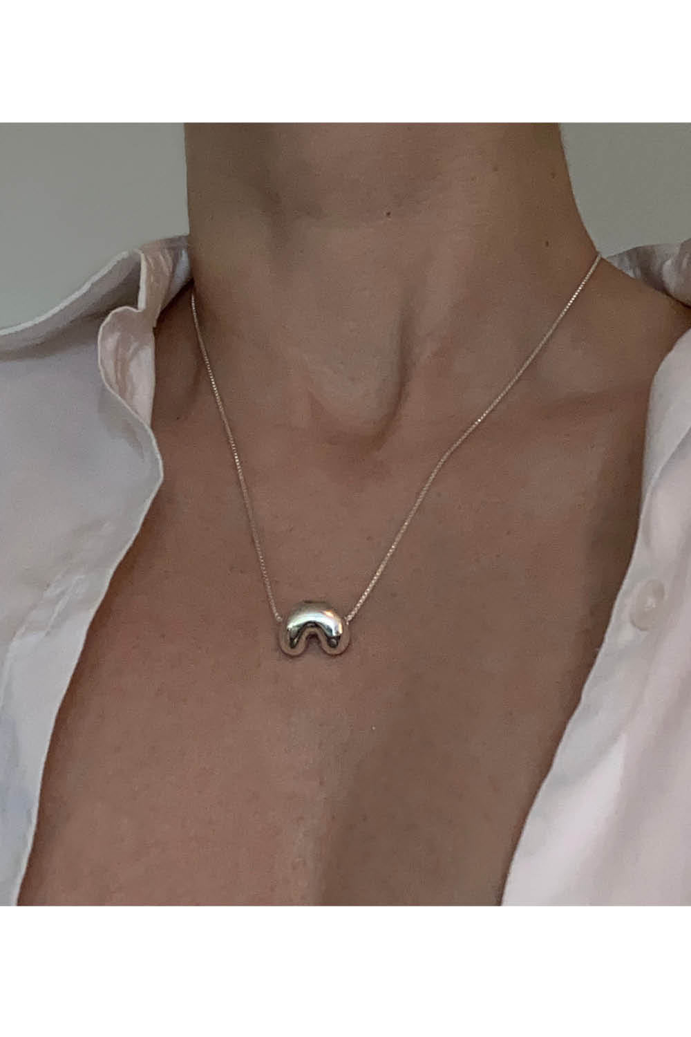 Hilma Necklace in Silver