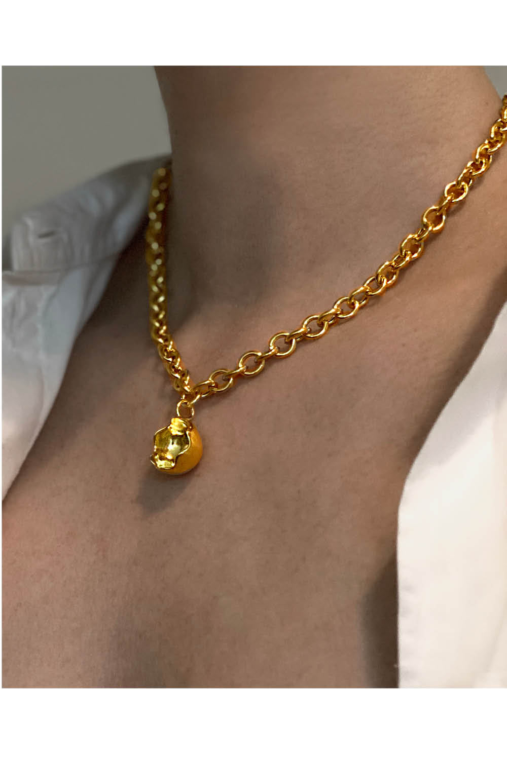 Sonia Chain Necklace in Gold