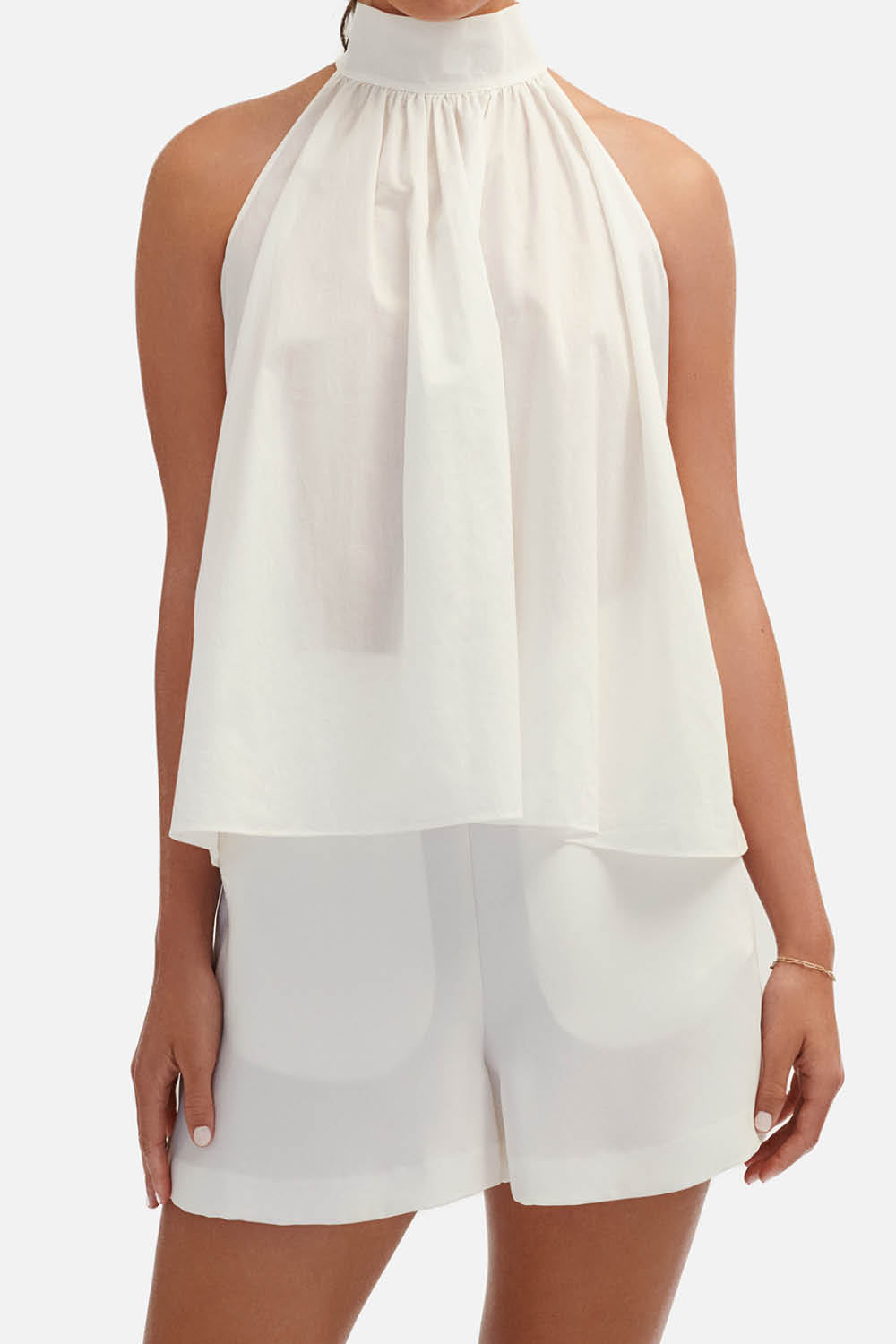 Hearst Top in White