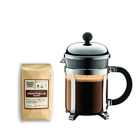 advocaat Bloeien door elkaar haspelen Bodum French Press Starter Kit +FREE BAG OF COFFEE – Boulder Organic Coffee