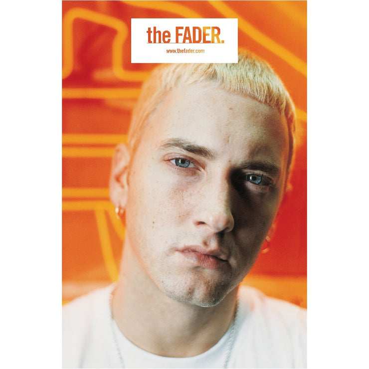 Eminem海报的封面艺术的FADER第4期。