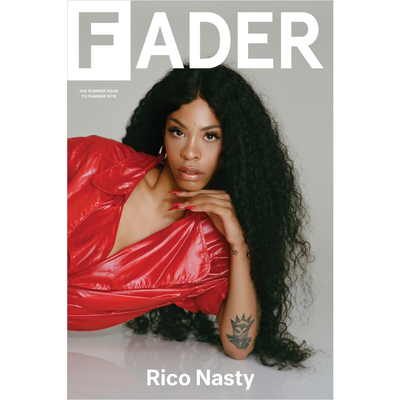Rico Nasty海报的封面艺术品的FADER Issue 113