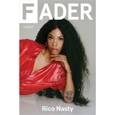 Rico肮脏的海报以FADER第113期的封面艺术品为特色