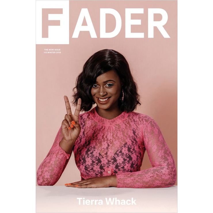 Tierra Whack海报，封面是the FADER第115期