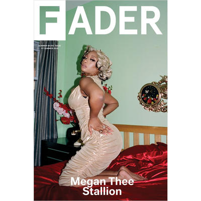 梅根西种马海报- FADER杂志第117期封面