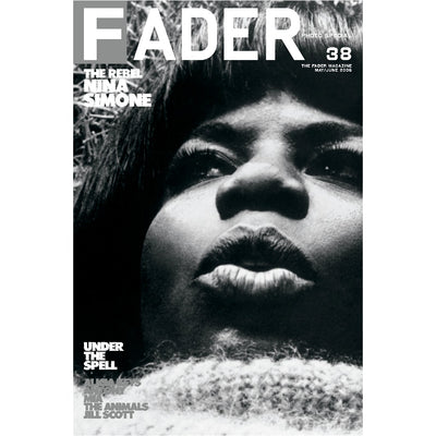 尼娜·西蒙的海报，封面作品的FADER第38期。